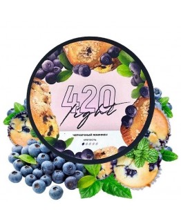 Табак 420 Light Черничный Маффин 100 гр 