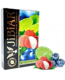 Табак Jibiar Lime Lychee Blueberry 50 гр