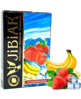 Табак Jibiar Ice Strawberry Banana 50 гр