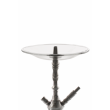 Тарелка Kaya Glass With Metal Fringe, 25cm - фото 2