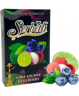 Табак SERBETLI Lime lychee blueberry 50gr