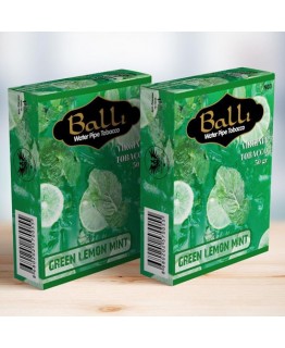Тютюн BALLI Green Lemon Mint 50 gr
