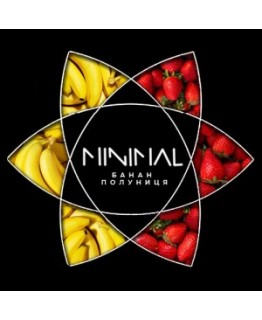 Табак Minimal Banana Strawberry 50 гр