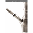 Коннектор Kaya INOX Hose Adapter CUT - фото 3
