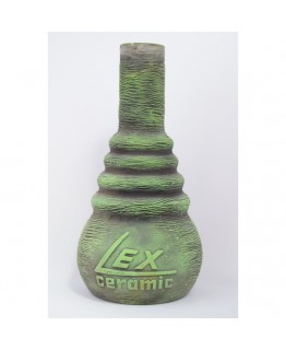 Колба LEX глиняная (без резьбы), цветная, 31 см