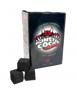 Уголь кокосовый Monster Сoco 1 кг 25mm