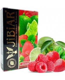 Табак Jibiar Lime strawberry raspberry 50 гр