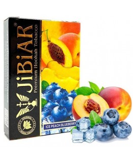 Табак Jibiar Ice Peach Blueberry 50 гр