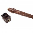 Трубка дерев'яна Short Ramus wooden pipe, ca. 21cm - фото 4