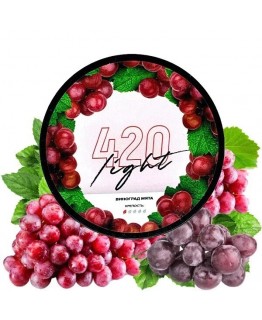 Табак 420 Light Виноград Мята 100 гр 
