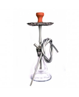 Кальян Kaya ELOX 480FL Clear Pyramid Silver 2S